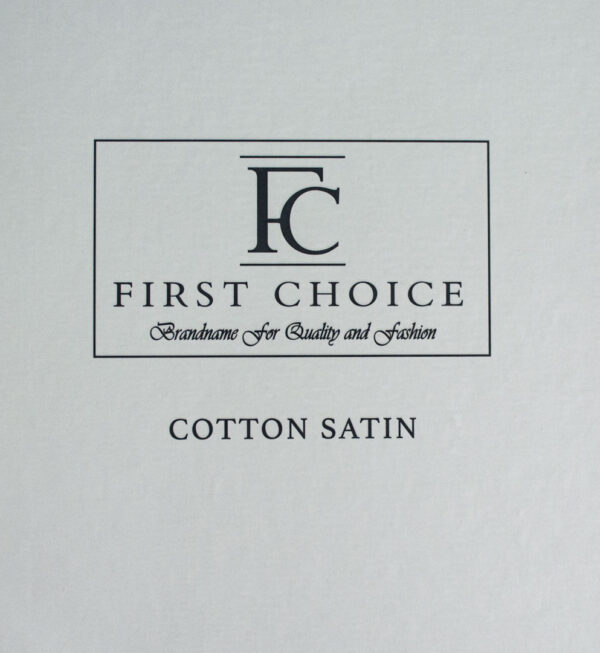 Постільна білизна First Choice Cotton Satin 200 х 220 см Point Brown - Image 6