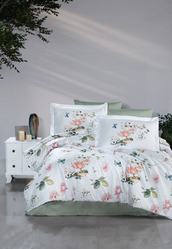 Постільна білизна First Choice Cotton Satin 200 х 220 см Alice Green