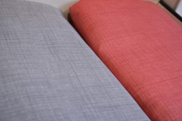 Комплект постільної білизни Bella Home Ranforse 200×220 см Kirmizi-Gri - Image 2