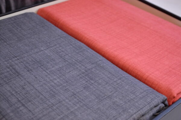 Комплект постільної білизни Bella Home Ranforse 200×220 см Purple-Kirmizi - Image 3