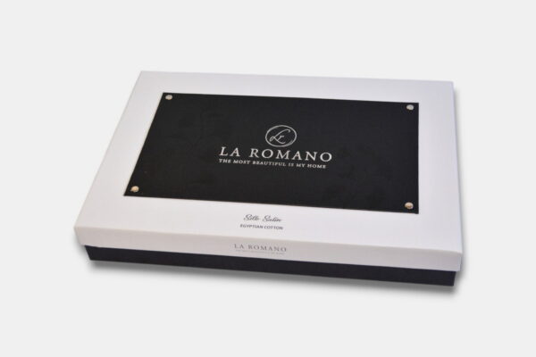 Постільна білизна La Romano Silk Satin 200×220 см Rivano Moonmist - Image 7