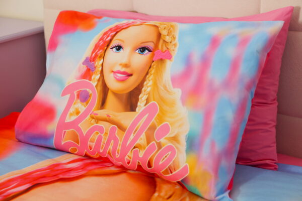 Дитяча постільна білизна Kayra Ranforse 160×220 Barbie Cute - Image 2