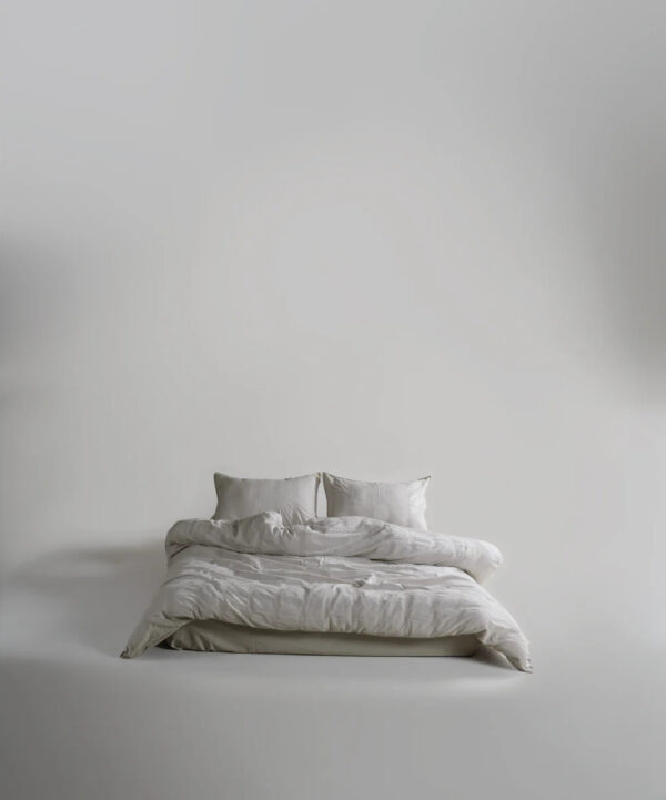 Постільна білизна Limasso Stonewashed 200 х 220 см Cassandra Natural Cream - Image 4