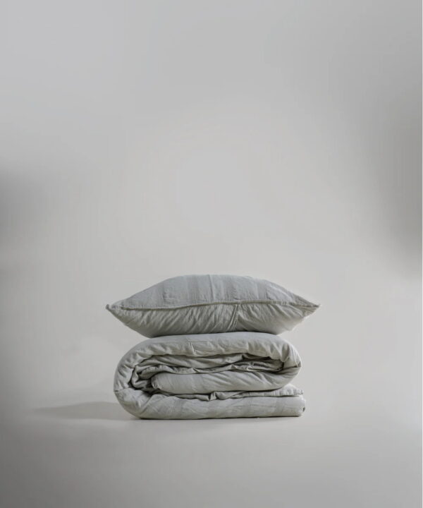 Постільна білизна Limasso Stonewashed 200 х 220 см Cassandra Natural Cream - Image 5