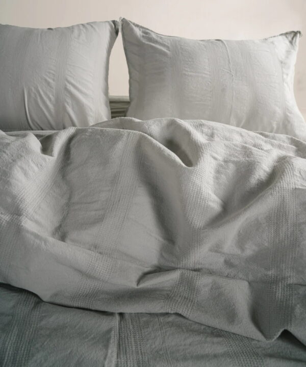 Постільна білизна Limasso Stonewashed 200 х 220 см Cassandra Natural Cream - Image 7