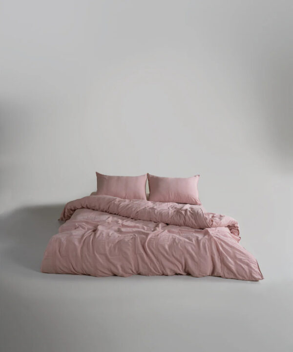 Постільна білизна Limasso Stonewashed 200 х 220 см Cassandra Pale Mavue - Image 4