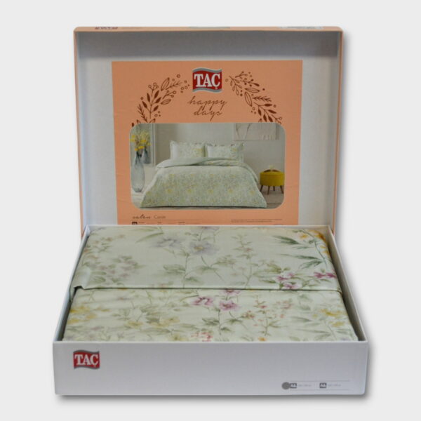 Постільна білизна TAC Satin 200×220 см Cassie - Image 2