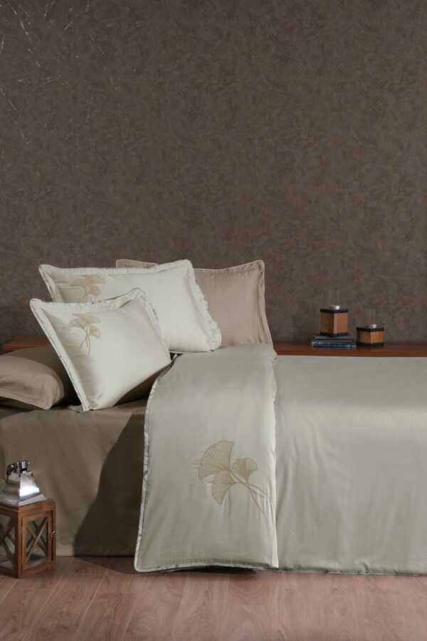 Постільна білизна La Romano Silk Satin 200×220 см Estela Wind - Image 2