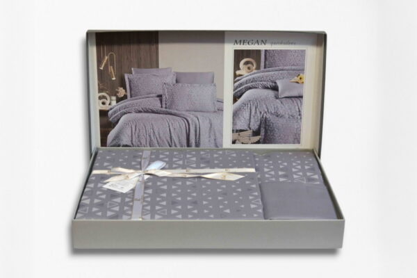 Постільна білизна First Choice Cotton Satin 200 х 220 см Megan Quicksilver - Image 5