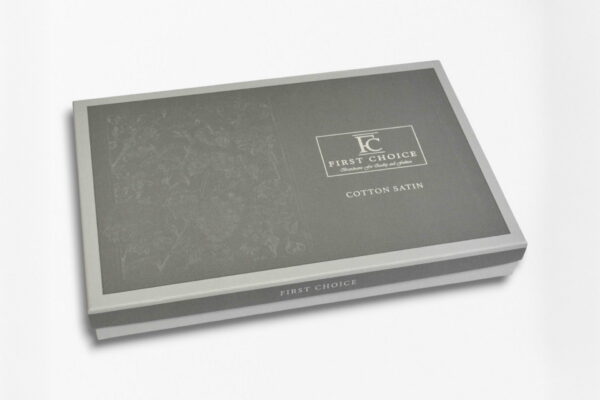 Постільна білизна First Choice Cotton Satin 200 х 220 см Megan Quicksilver - Image 6