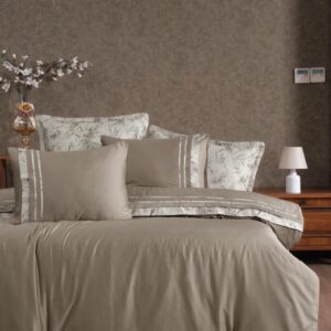 Постільна білизна La Romano Silk Satin 200×220 см Florence Rock