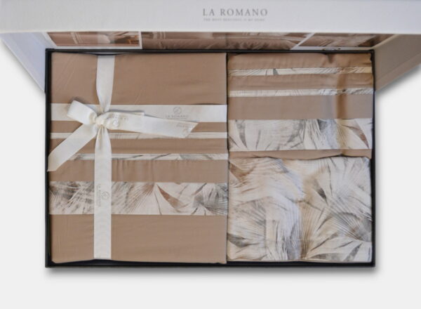 Постільна білизна La Romano Silk Satin 200×220 см Florence Rock - Image 3
