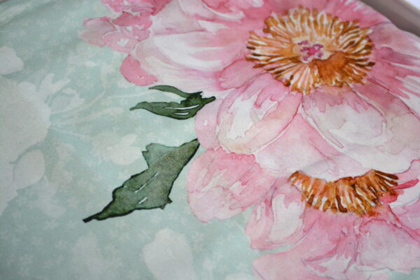 Постільна білизна TAC Satin Digital 200×220 см Huron Pembe - Image 3