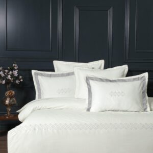 Постільна білизна La Romano Silk Satin 200×220 см Merisa Ash