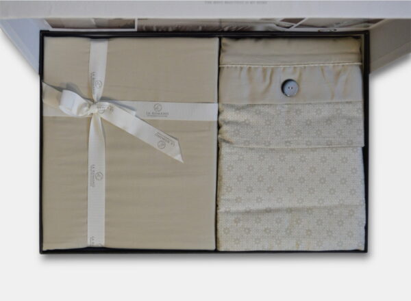 Постільна білизна La Romano Silk Satin 200×220 см Myron Wind - Image 3