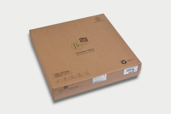 Постільна білизна TAC Reborn Organic Satin 200×220 cм Solene - Image 6