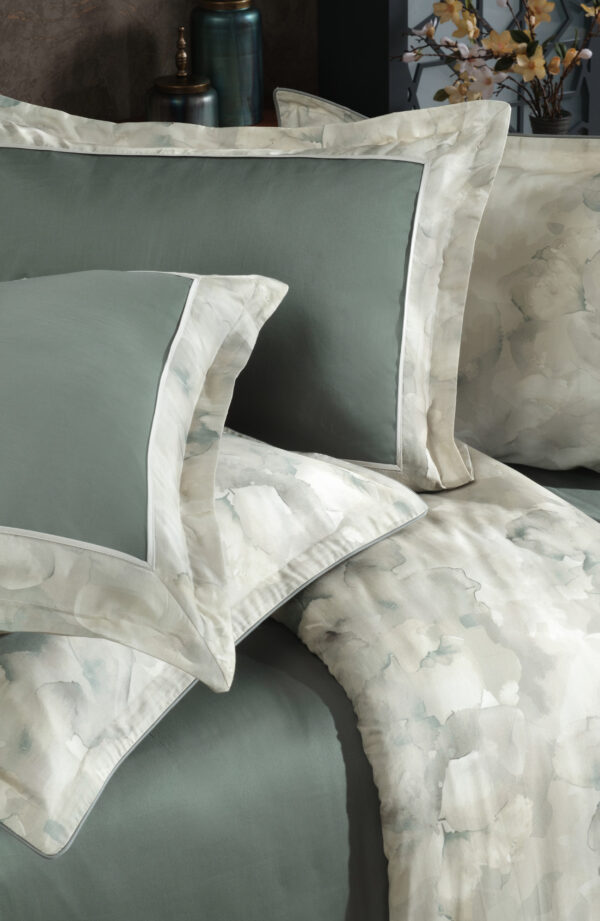 Постільна білизна La Romano Silk Satin 200×220 см Rivano Moonmist - Image 3