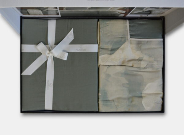 Постільна білизна La Romano Silk Satin 200×220 см Rivano Moonmist - Image 5