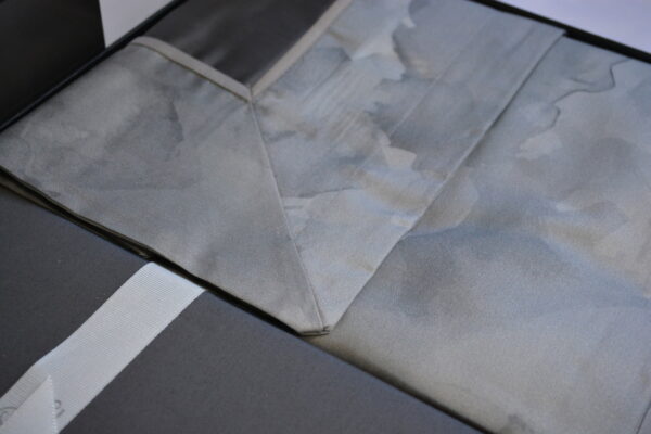 Постільна білизна La Romano Silk Satin 200×220 см Rivano Steelgrey - Image 6