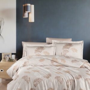 Постільна білизна First Choice Cotton Satin 200 х 220 см Sofira Beige