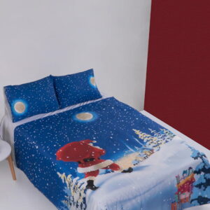 Комплект постільної білизни Charlotte New Year 160×220 см Snowy Christmas