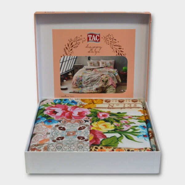 Постільна білизна TAC Satin 200×220 см Stella - Image 2