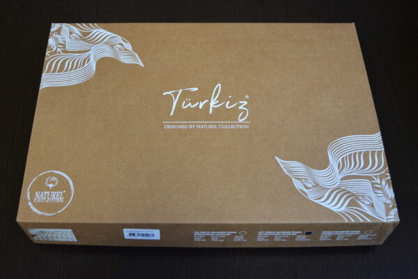 Постільна білизна Turkiz Naturel 200 х 220 см Colin Blue - Image 5