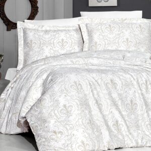 Постільна білизна First Choice Cotton Satin 200 х 220 см Delmor Cream