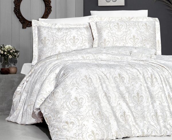 Постільна білизна First Choice Cotton Satin 200 х 220 см Delmor Cream
