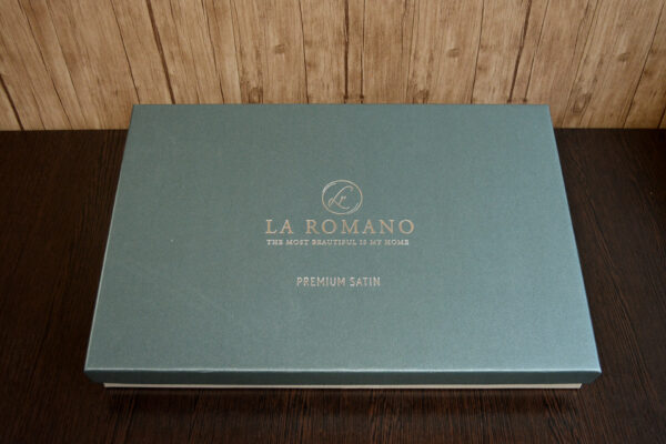 Постільна білизна La Romano Premium Satin 200×220 см Tracy Wind - Image 4