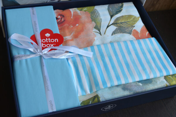 Комплект постільної білизни Cotton Box Maritime 160×220 Morgan Mavi - Image 3