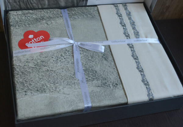 Комплект постільної білизни Cotton Box Elite Saten 200×220 Sendero Haki - Image 5