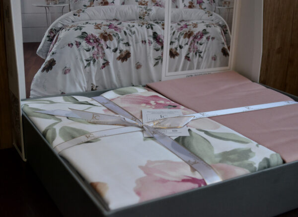 Постільна білизна First Choice Cotton Satin 200 х 220 см Serra Powder - Image 4