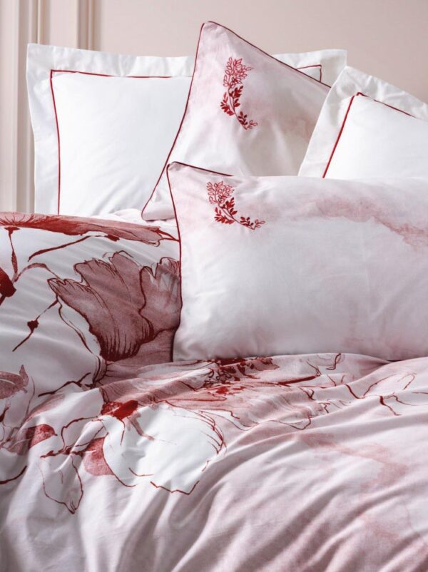 Комплект постільної білизни Cotton Box Elite Saten 200×220 Gules Kirmizi - Image 3