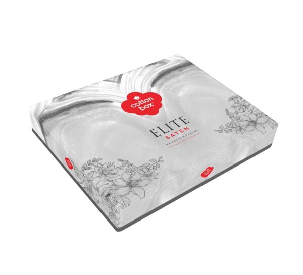 Комплект постільної білизни Cotton Box Elite Saten 200×220 Sendero Haki - Image 7