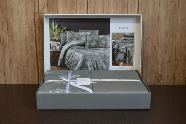 Постільна білизна First Choice Cotton Satin 200 х 220 см Karlis Moonmist - Image 2