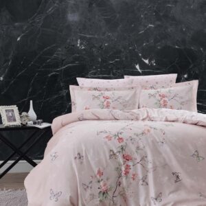 Постільна білизна First Choice Cotton Satin 200 х 220 см Matilde Powder