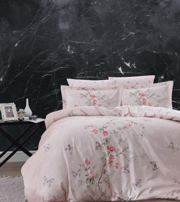 Постільна білизна First Choice Cotton Satin 200 х 220 см Matilde Powder