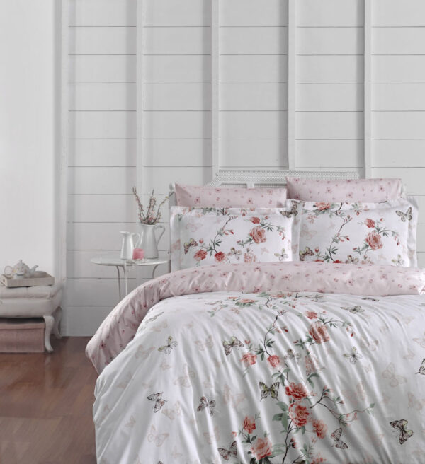 Постільна білизна First Choice Cotton Satin 160 х 220 см сімейний Matilde White