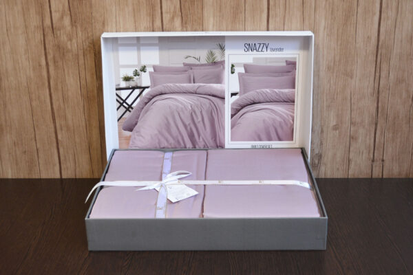Постільна білизна First Choice Cotton Satin 200 х 220 см Snazzy Lavender - Image 2