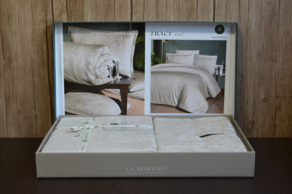 Постільна білизна La Romano Premium Satin 200×220 см Tracy Wind - Image 2