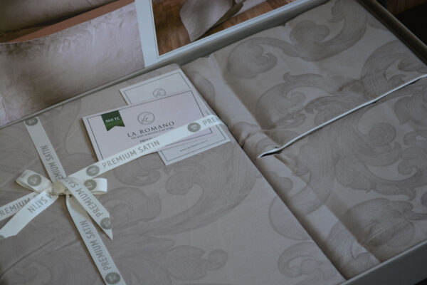 Постільна білизна La Romano Premium Satin 200×220 см Vandela Rock - Image 4