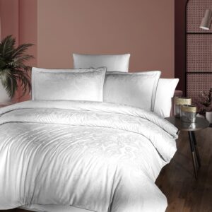 Постільна білизна La Romano Premium Satin 200×220 см Vandela White
